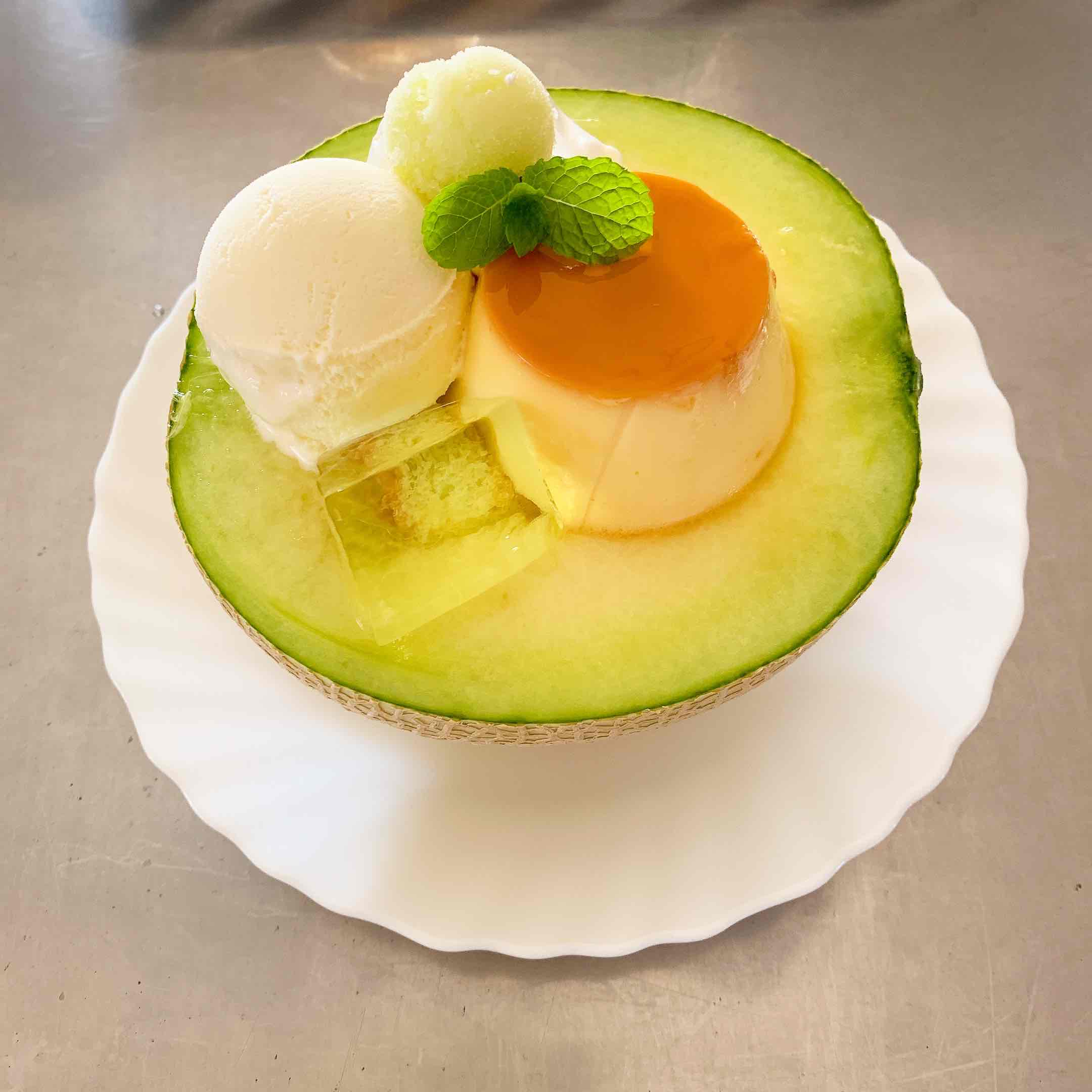 名倉メロン農場 fruit cafe NiJi